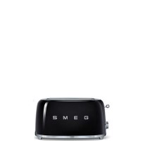SMEG TSF02BLUK Retro Style 4 Slice Toaster - Black