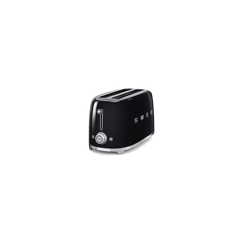 SMEG TSF02BLUK Retro Style 4 Slice Toaster - Black