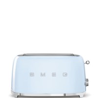 SMEG TSF02PBUK Retro Style 4 Slice Toaster - Pastel Blue SMEG TSF02PBUK Retro Style 4 Slice Toaster - Pastel Blue