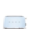 SMEG TSF02PBUK Retro Style 4 Slice Toaster - Pastel Blue