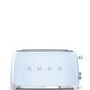 SMEG TSF02PBUK Retro Style 4 Slice Toaster - Pastel Blue