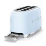 Smeg TSF02PBUK Retro Style 4 Slice Toaster - Pastel Blue