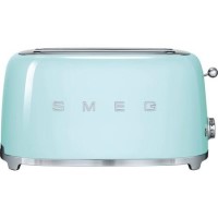 SMEG TSF02PGUK Retro Style 4 Slice Toaster - Pastel Green