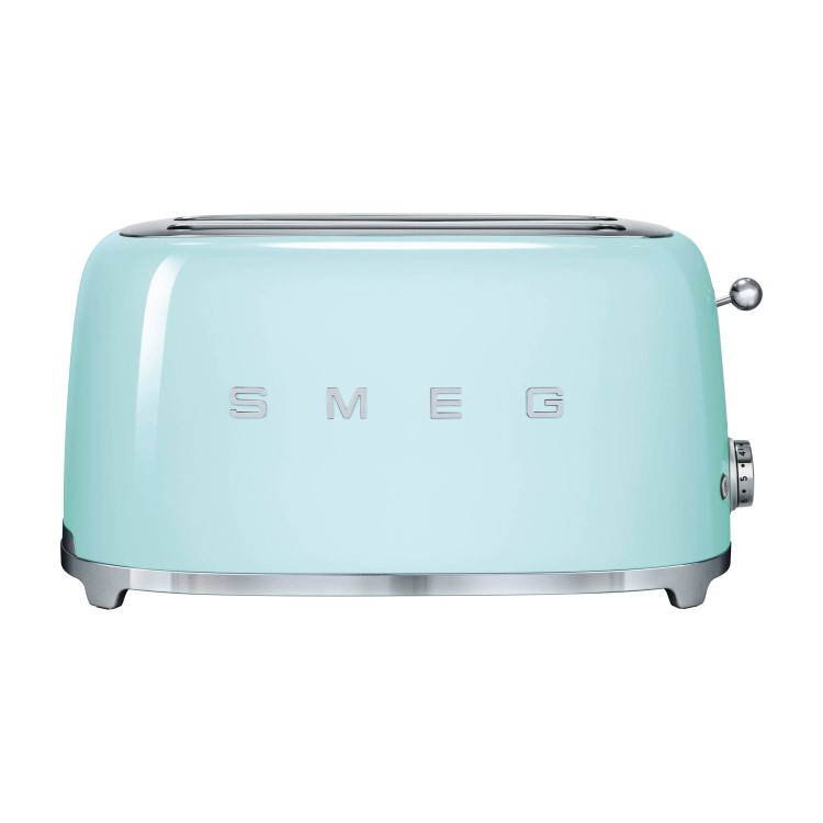 SMEG TSF02PGUK Retro Style 4 Slice Toaster - Pastel Green