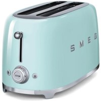 Smeg TSF02PGUK Retro Style 4 Slice Toaster - Pastel Green