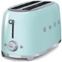 SMEG TSF02PGUK Retro Style 4 Slice Toaster - Pastel Green