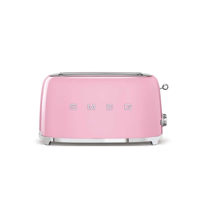 SMEG TSF02PKUK Retro Style 4 Slice Toaster - Pink