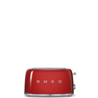 SMEG TSF02RDUK Retro Style 4 Slice Toaster - Red