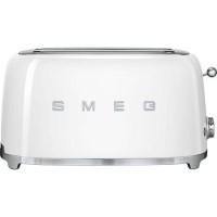 Smeg TSF02WHUK Retro Style 4 Slice Toaster - White