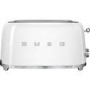 Smeg TSF02WHUK Retro Style 4 Slice Toaster - White