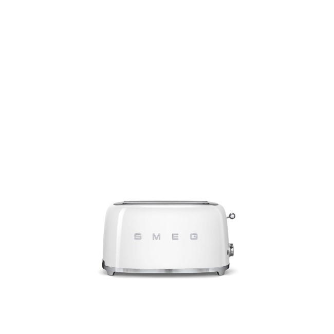 GRADE A2 - Smeg TSF02WHUK Retro Style 4 Slice Toaster - White