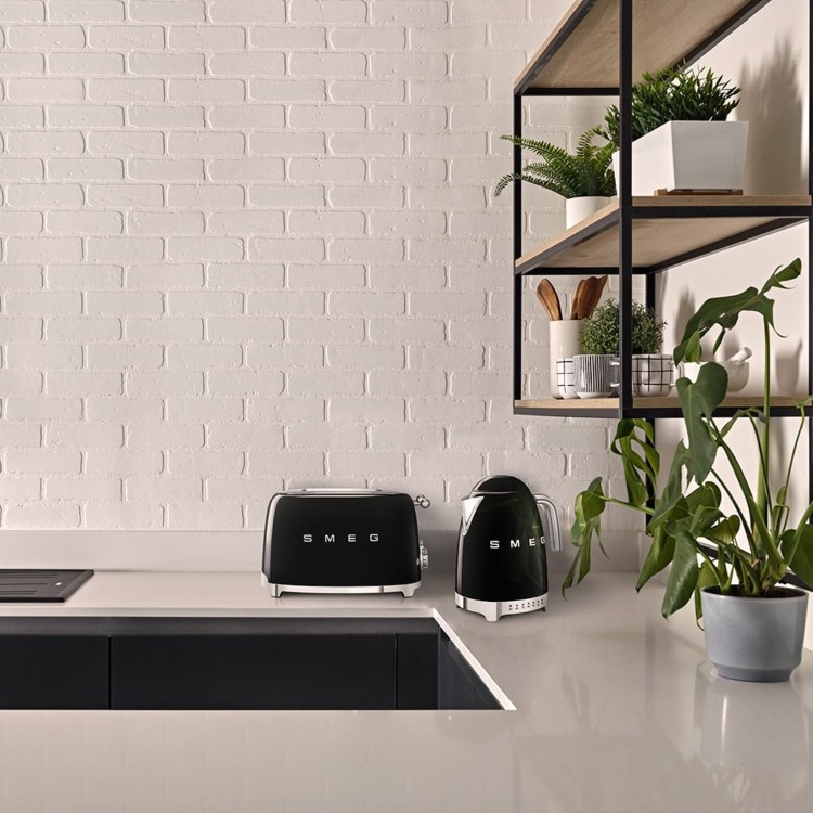SMEG 50’s Retro Style 4-Slice Toaster - Black
