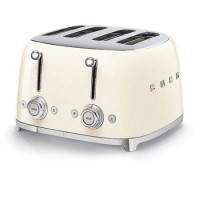 Smeg TSF03CRUK 4-Slice Retro Cream Toaster – Stylish Fast Toasting Smeg TSF03CRUK 4-Slice Retro Cream Toaster – Stylish Fast Toasting