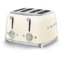 Smeg TSF03CRUK 4-Slice Retro Cream Toaster – Stylish Fast Toasting