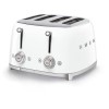 Smeg TSF03WHUK White Retro 4 Slice Toaster