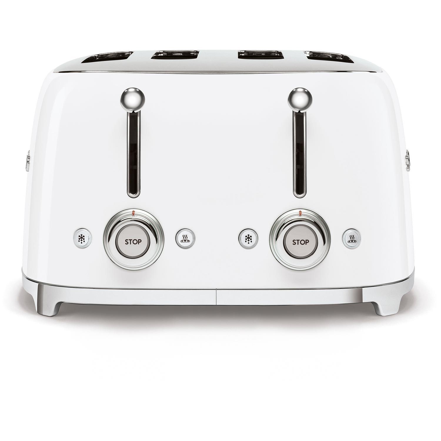 Smeg TSF03WHUK 4-Slice Retro White Toaster Stylish Fast Toasting Smeg TSF03WHUK 4-Slice Retro White Toaster Stylish Fast Toasting