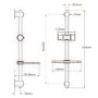 Triton Easi-Fit Shower Kit - Chrome