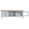Grasmere Large Grey TV Unit - TV&#39;s up to 65&quot;