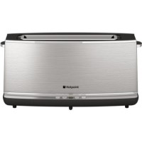 Hotpoint TT12EAX0 Long Slot Digital Toaster Stainless Steel