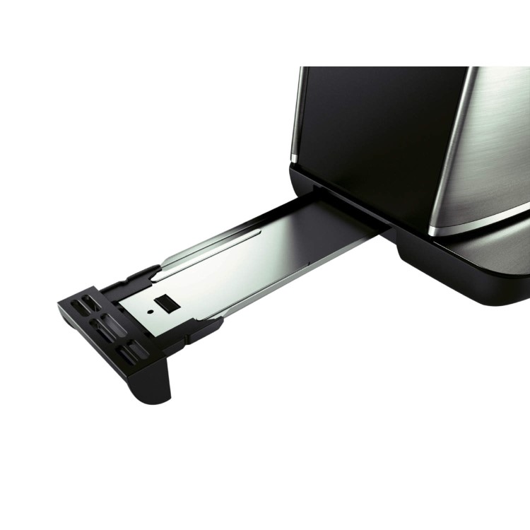 Hotpoint TT12EAX0 Long Slot Digital Toaster Stainless Steel