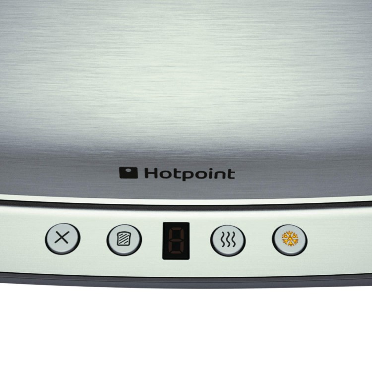 Hotpoint TT12EAX0 Long Slot Digital Toaster Stainless Steel