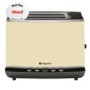 GRADE A1 - Hotpoint TT22EAC0 2-slot Toaster Cream