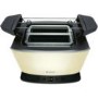 GRADE A1 - Hotpoint TT22EAC0 2-slot Toaster Cream