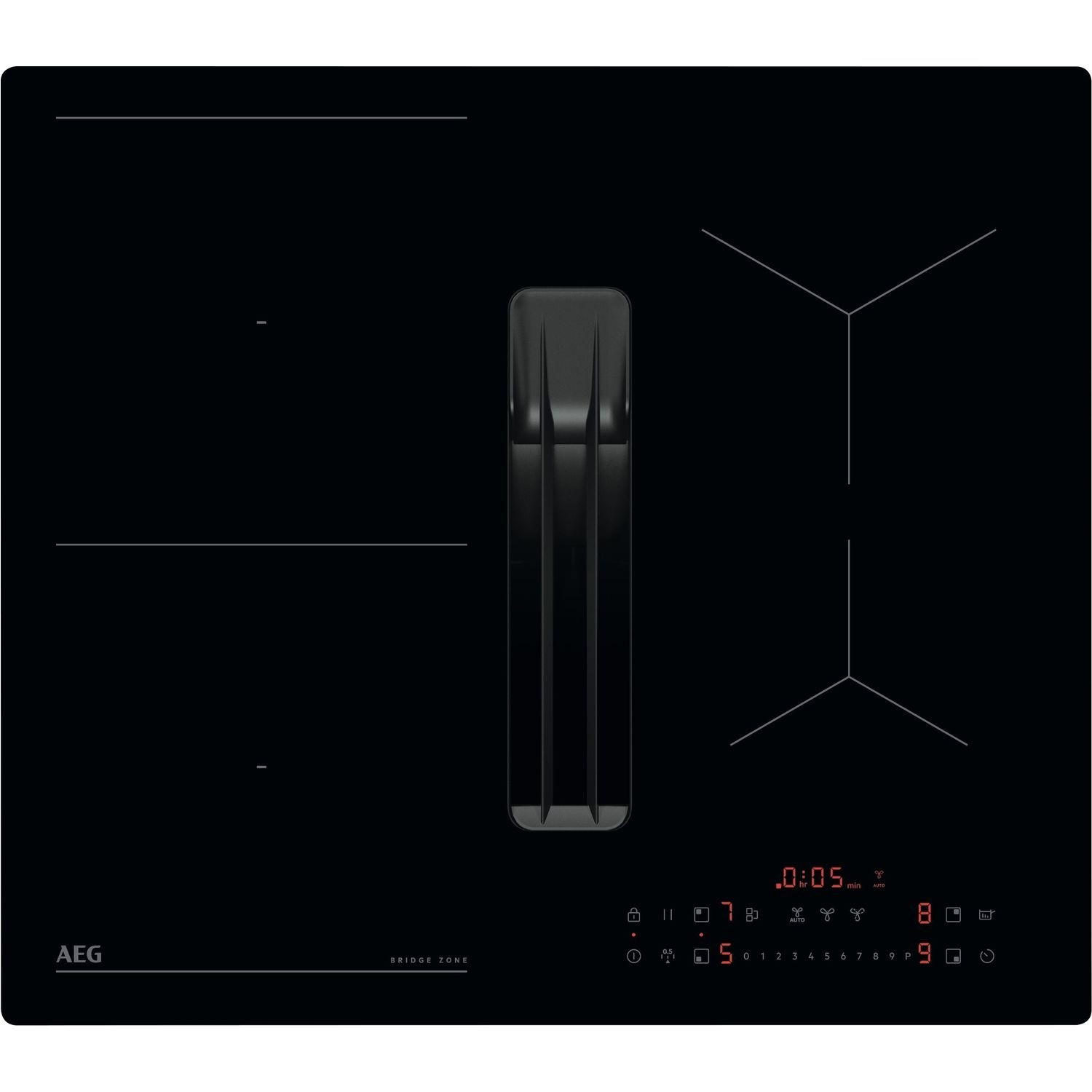 6000 Series 60cm 4 Zone Venting Hob