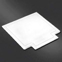TTQ40 Smeg TTQ40 White Chopping Board for 450mm Bowl with Square Corners