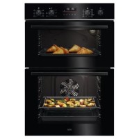 AEG 6000 Series TU5CP40B Built-In Electric Double Oven - Black