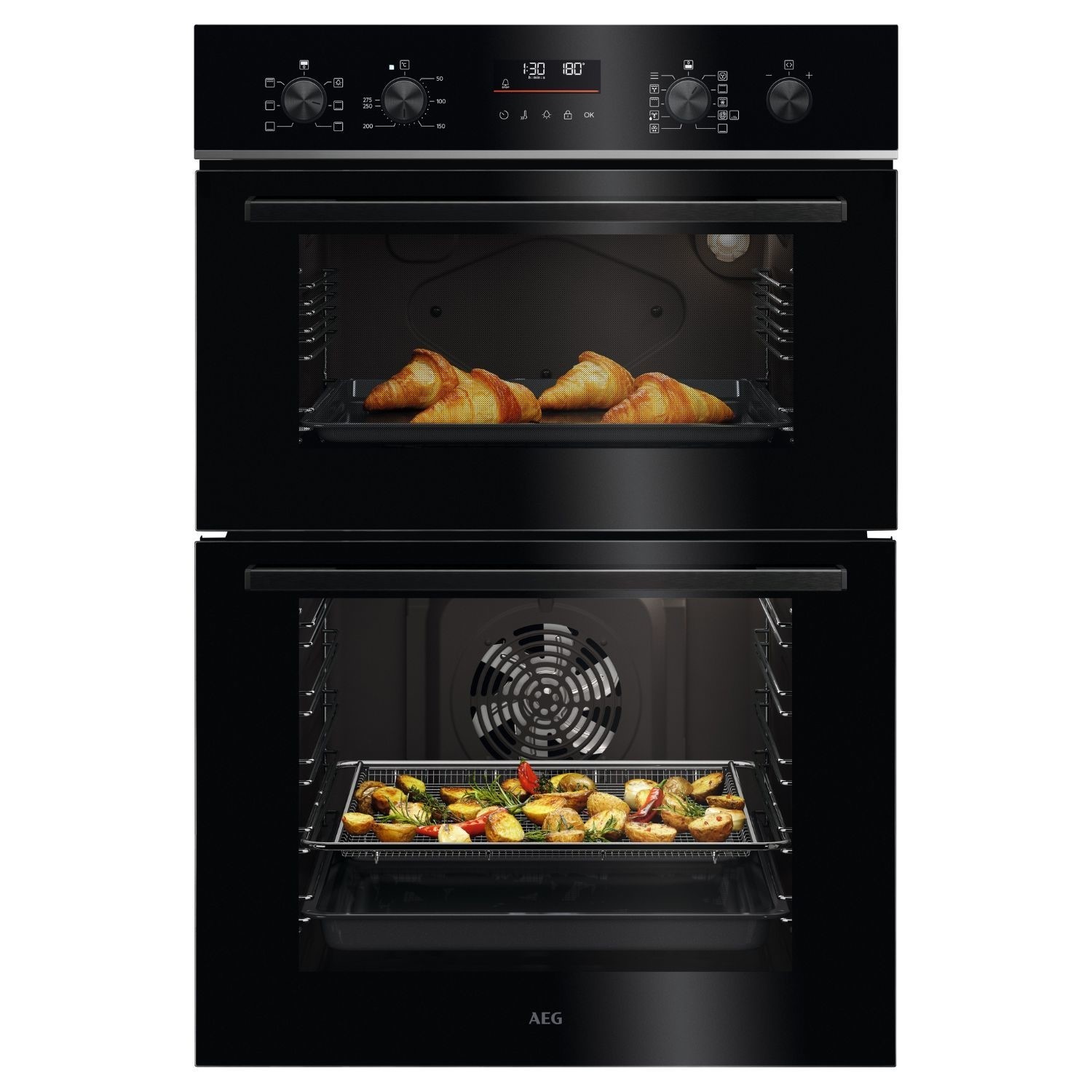 Aeg 6000 Series Tu5cp40b Built-In Electric Double Oven  TU5CP40B