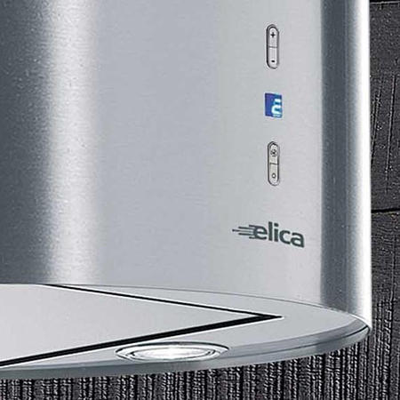 Elica TUBE_ISLAND Cylindrical 43cm Island Hood in Stainless Steel
