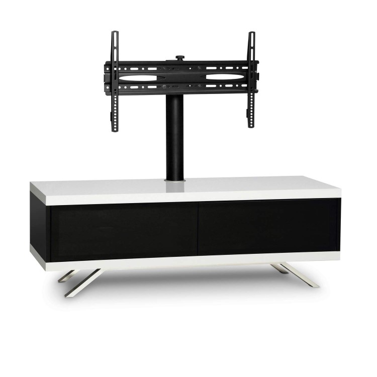 MDA Designs Tucana Hybrid Complete TV Stand in White