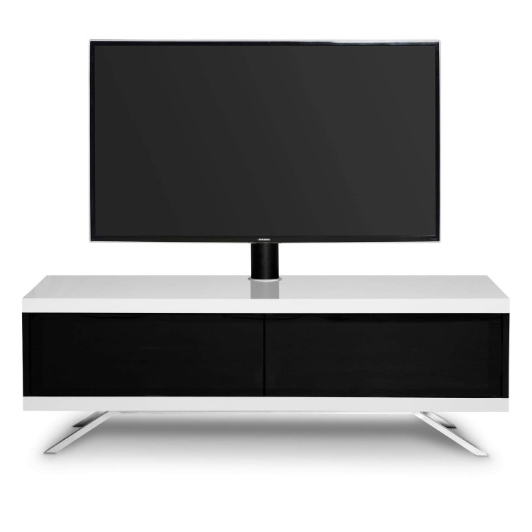 MDA Designs Tucana Hybrid Complete TV Stand in White