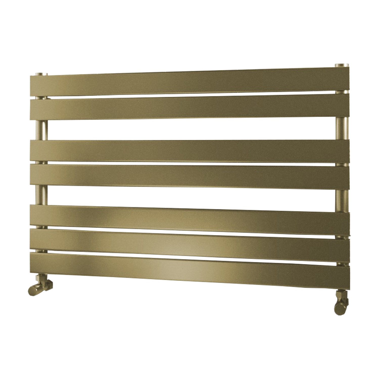 Brass Horizontal Towel Radiator 600 x 1000mm - Tundra TUNBB1000 ...