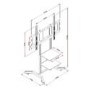 MMT TV Trolley - Up to 60 Inch