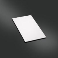 Smeg TVB 24cm Wide Reversible White Glass And Stainless Steel Chopping Board