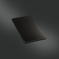 Smeg TVN 24cm Wide Reversible Black Glass And Stainless Steel Chopping Board