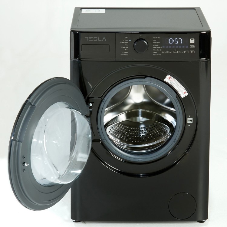 Tesla 8kg Wash 5kg Dry 1400rpm Washer Dryer - Black