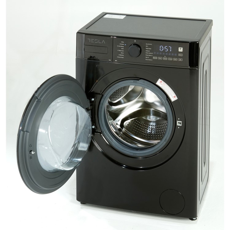 Tesla 8kg Wash 5kg Dry 1400rpm Washer Dryer  - Energy Saving, Steam -  Black