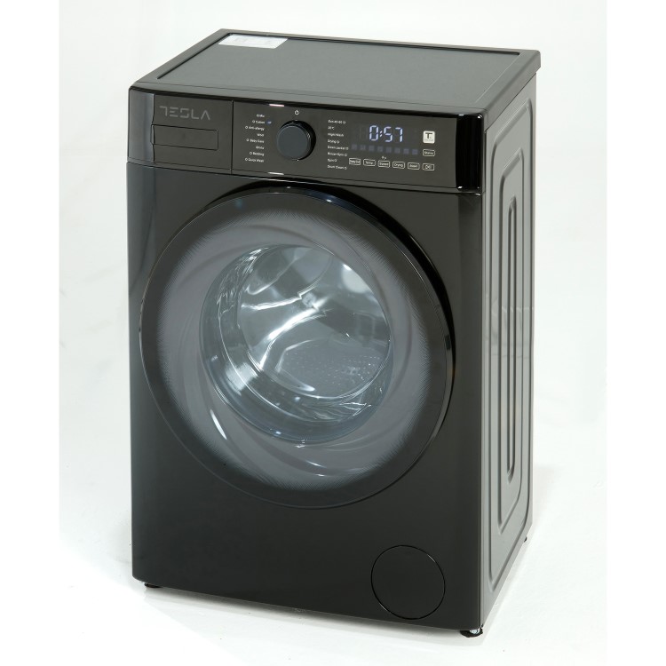 Tesla 8kg Wash 5kg Dry 1400rpm Washer Dryer  - Energy Saving, Steam -  Black
