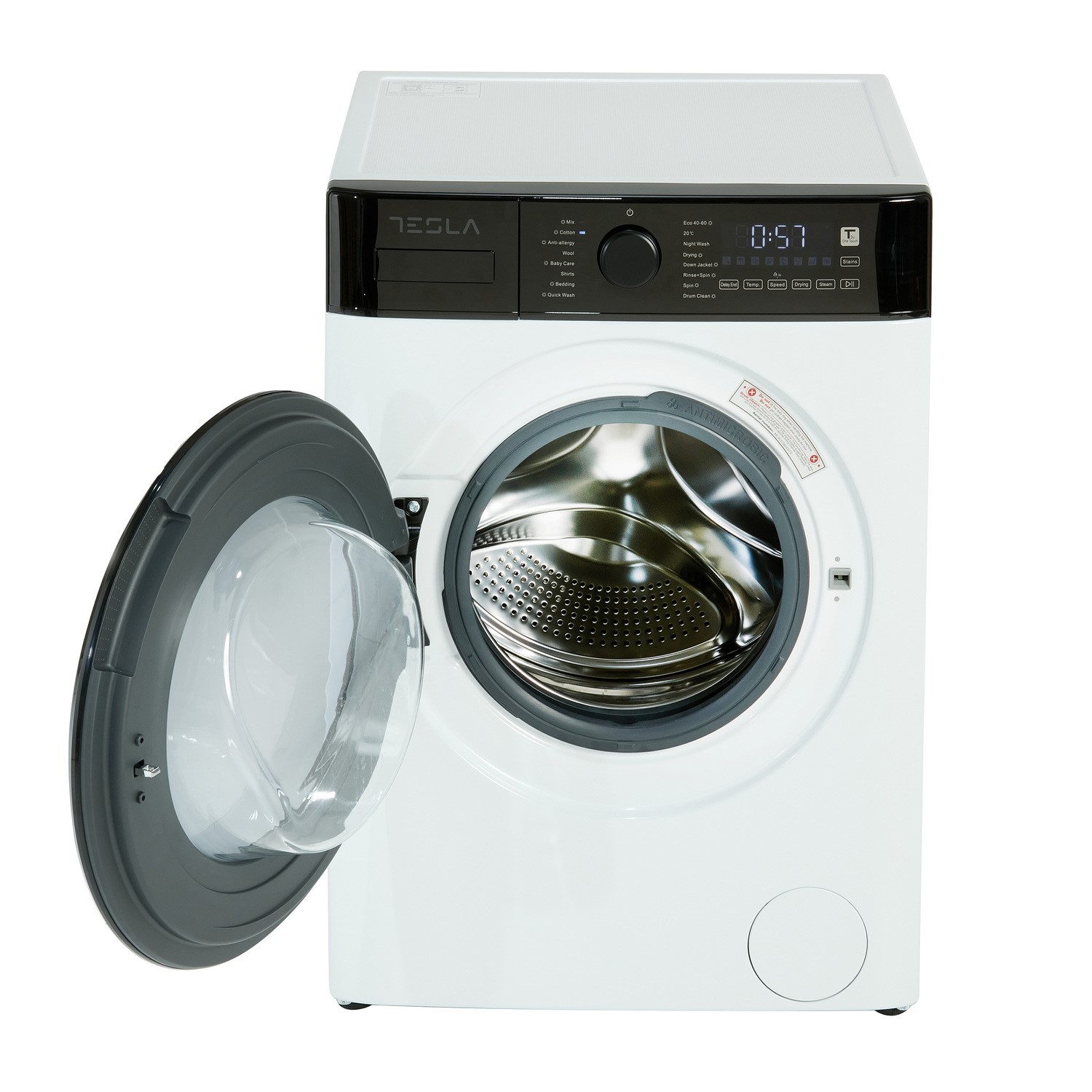 Washer Tesla Tesla 8kg Wash 5kg Dry 1400rpm Washer Dryer - Energy Saving, Steam ...