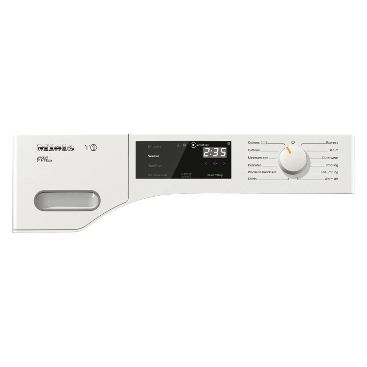 Miele TWF620WP T1 WhiteEdition 8kg Freestanding Heat Pump Condenser Tumble Dryer White