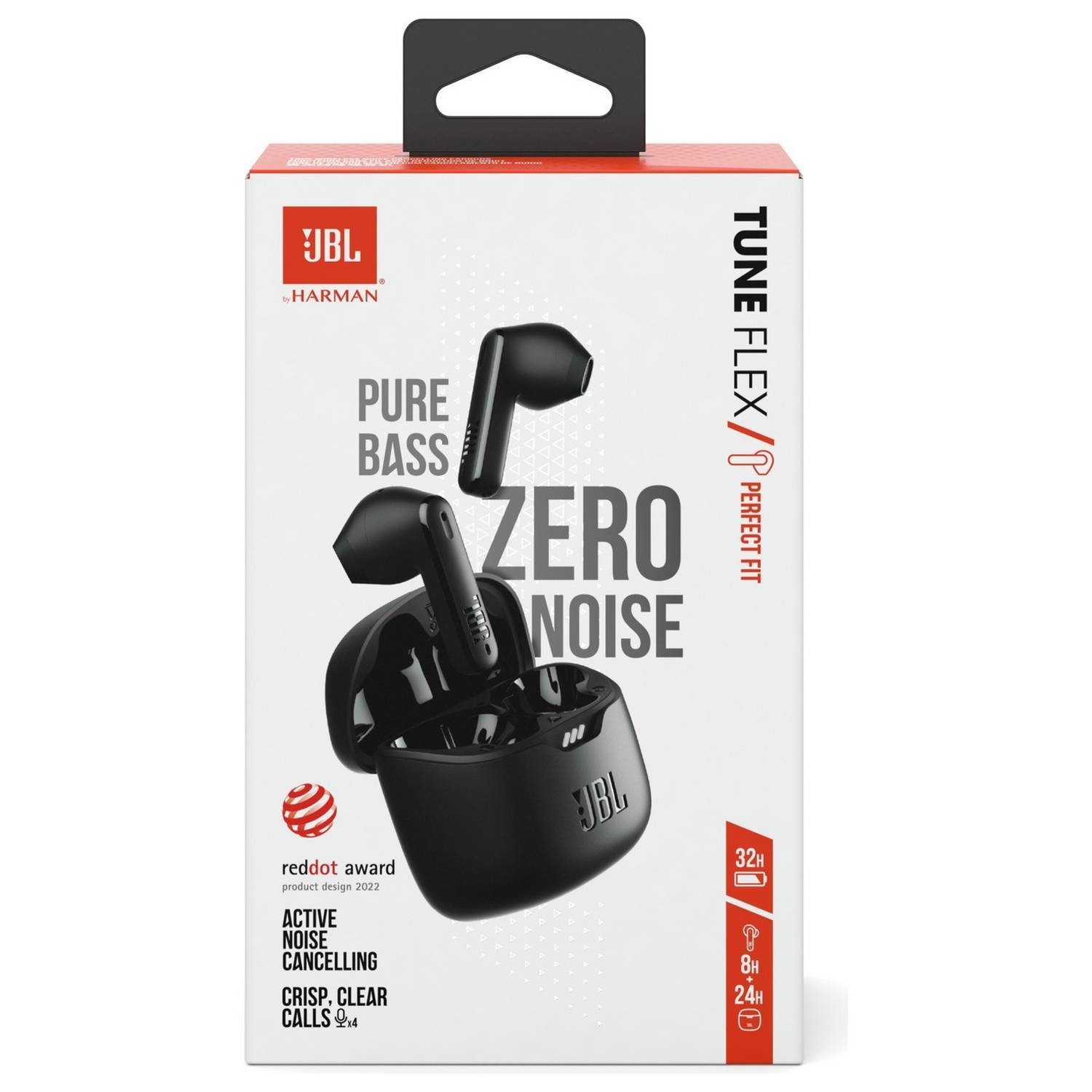 JBL Tune Flex True Wireless Noise Cancelling Earbuds JBLTFLEXBLK Grade C - Picture 10 of 11
