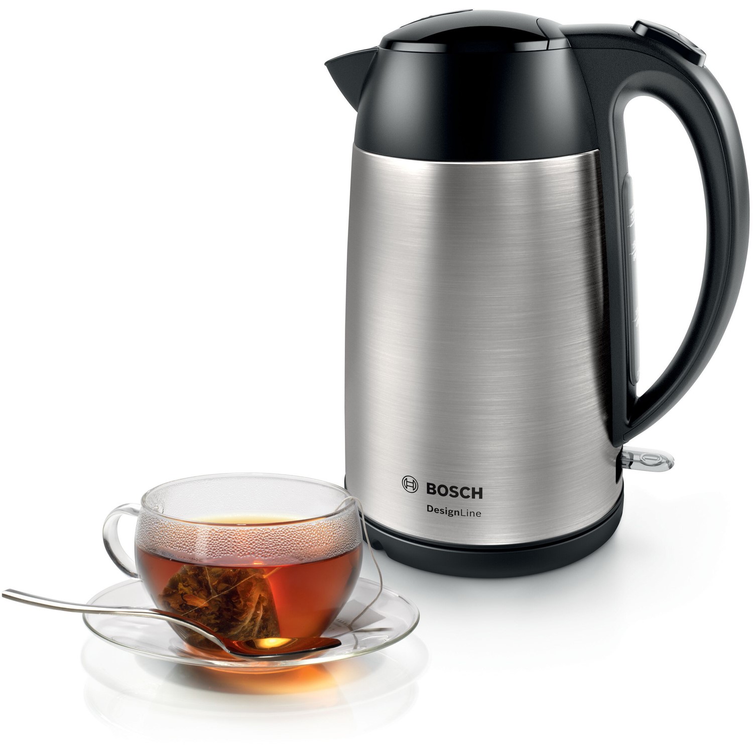 Bosch TWK3P420GB DesignLine Kettle - Stainless Steel