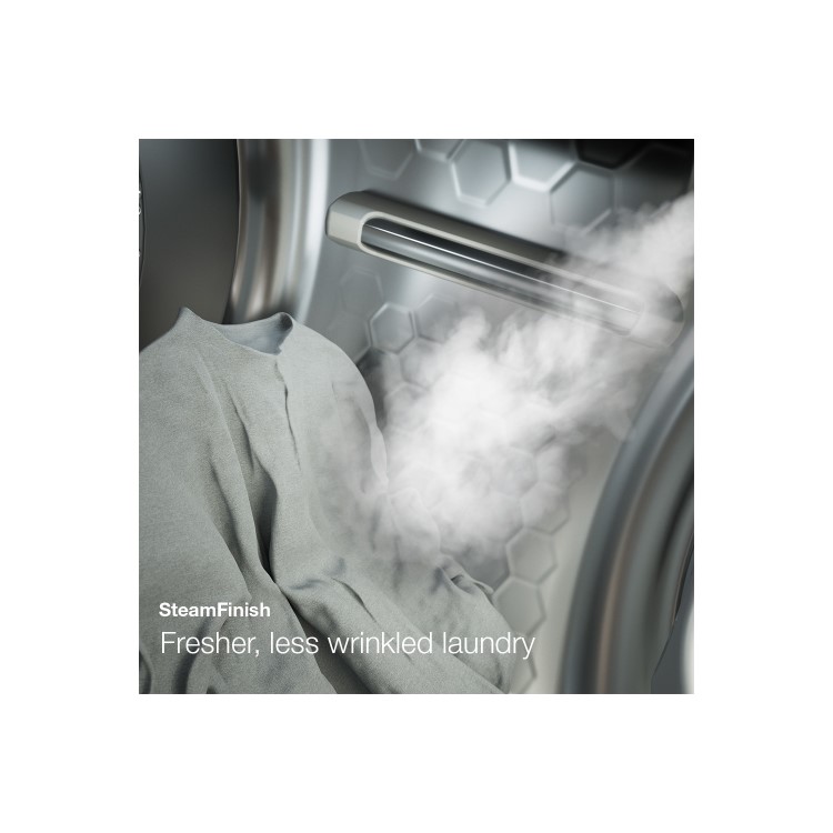 Miele Eco&Steam 9kg Heat Pump Tumble Dryer - White