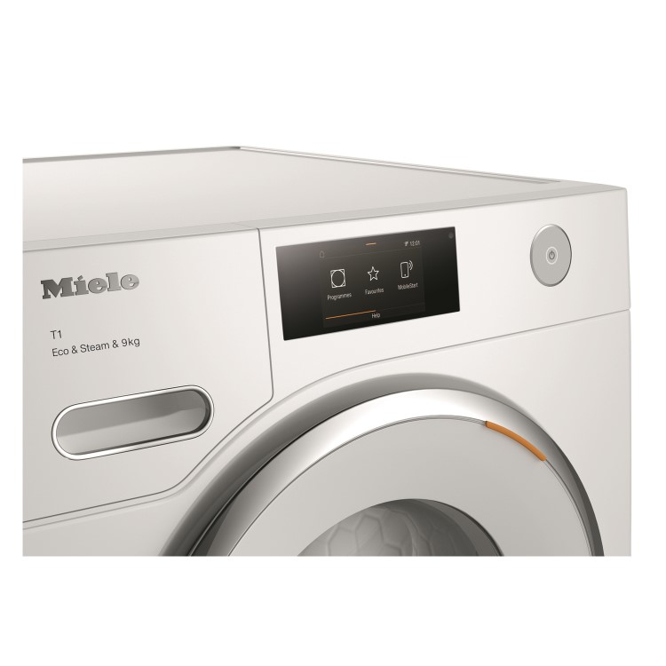 Miele Eco&Steam 9kg Heat Pump Tumble Dryer - White