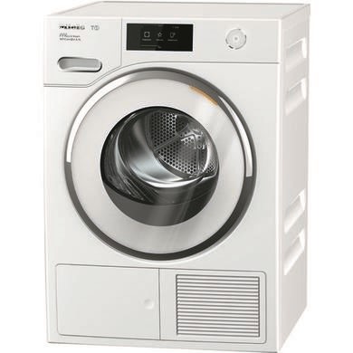Miele TWR860WP 9kg Freestanding Heat Pump Tumble Dryer With Steam And WiFiConnect - White
