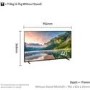 Panasonic JX800 40 Inch 4K HDR Android Smart TV