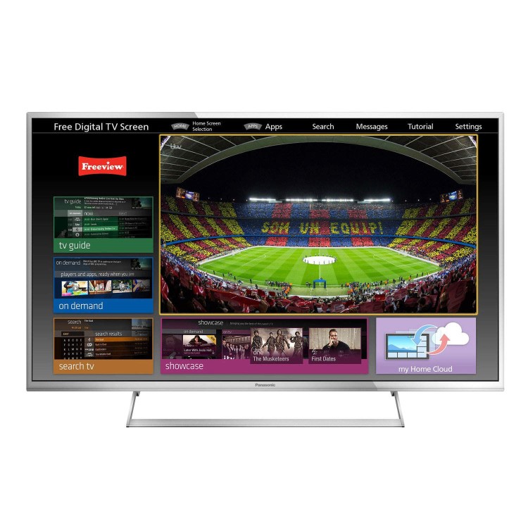 GRADE A1 - As new but box opened - Panasonic TX-42AS740B 42 Inch Smart 3D LED TV